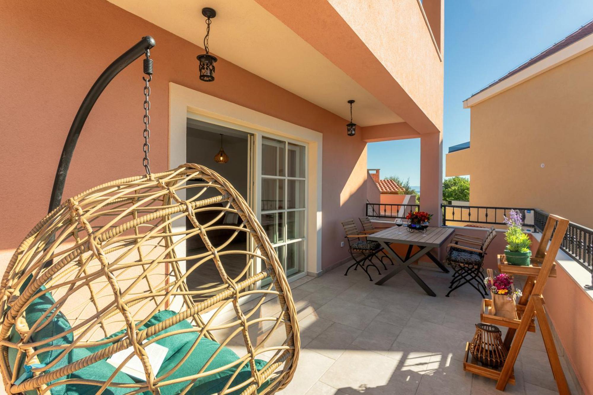 Hana Luxury Apartment With Sea View Sali Buitenkant foto